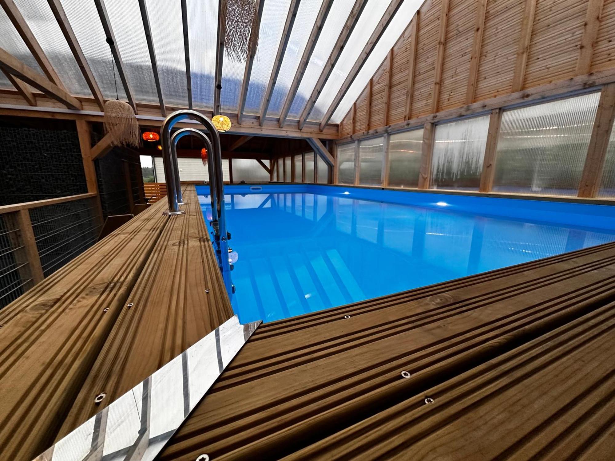 Domki Zlote Piaski Kryty Basen Sauna Jacuzzi Jastrzebia Gora Bagian luar foto