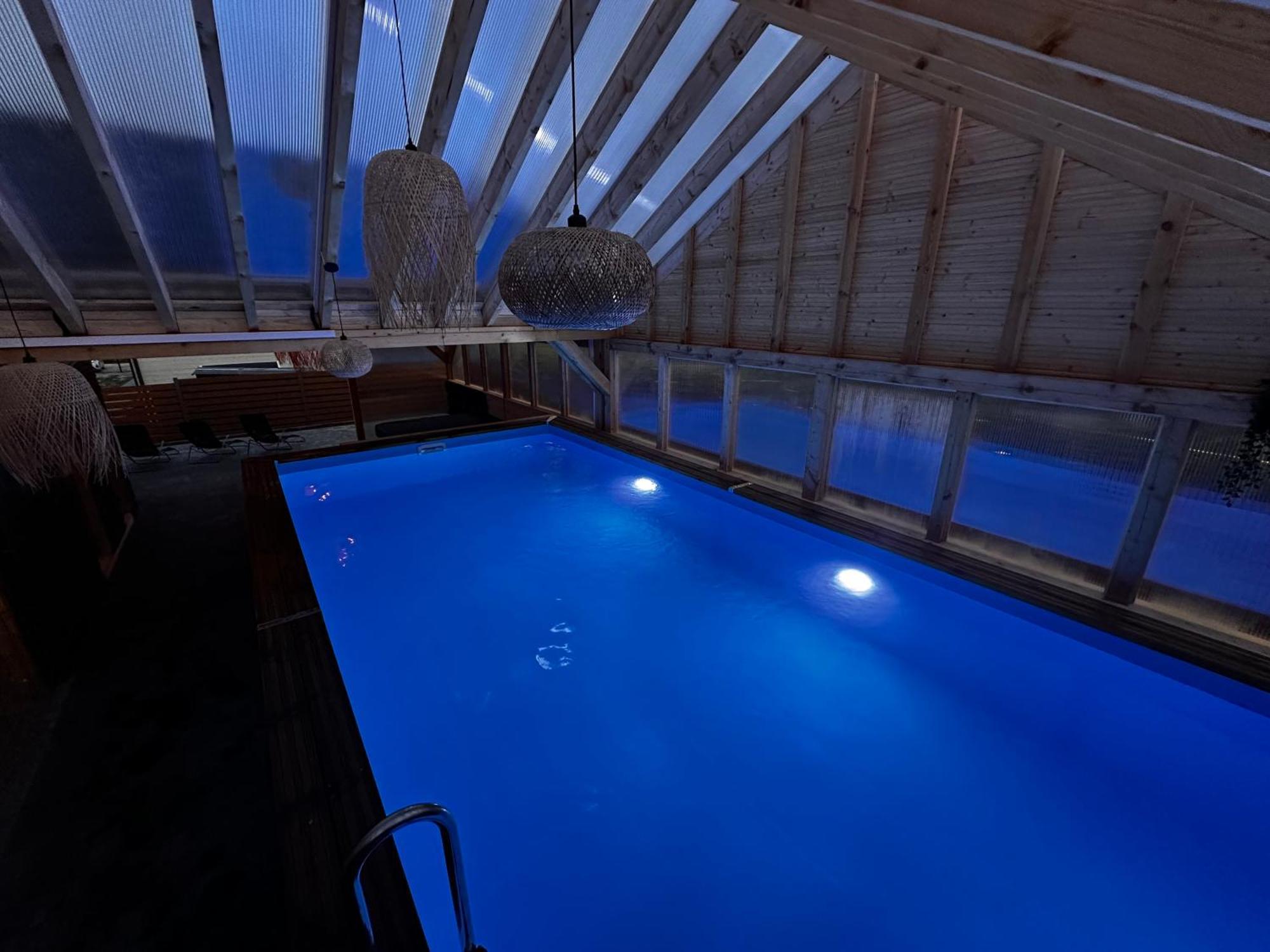 Domki Zlote Piaski Kryty Basen Sauna Jacuzzi Jastrzebia Gora Bagian luar foto