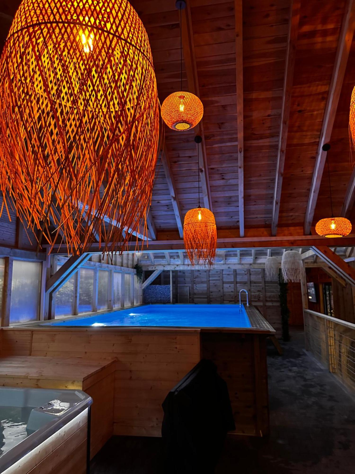 Domki Zlote Piaski Kryty Basen Sauna Jacuzzi Jastrzebia Gora Bagian luar foto